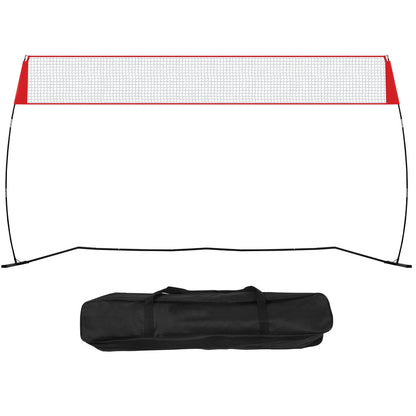 Indoor Outdoor Freestanding Volleyball Training Net with Stand Carry Bag