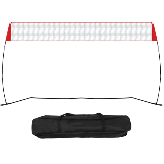 Indoor Outdoor Freestanding Volleyball Training Net with Stand Carry Bag