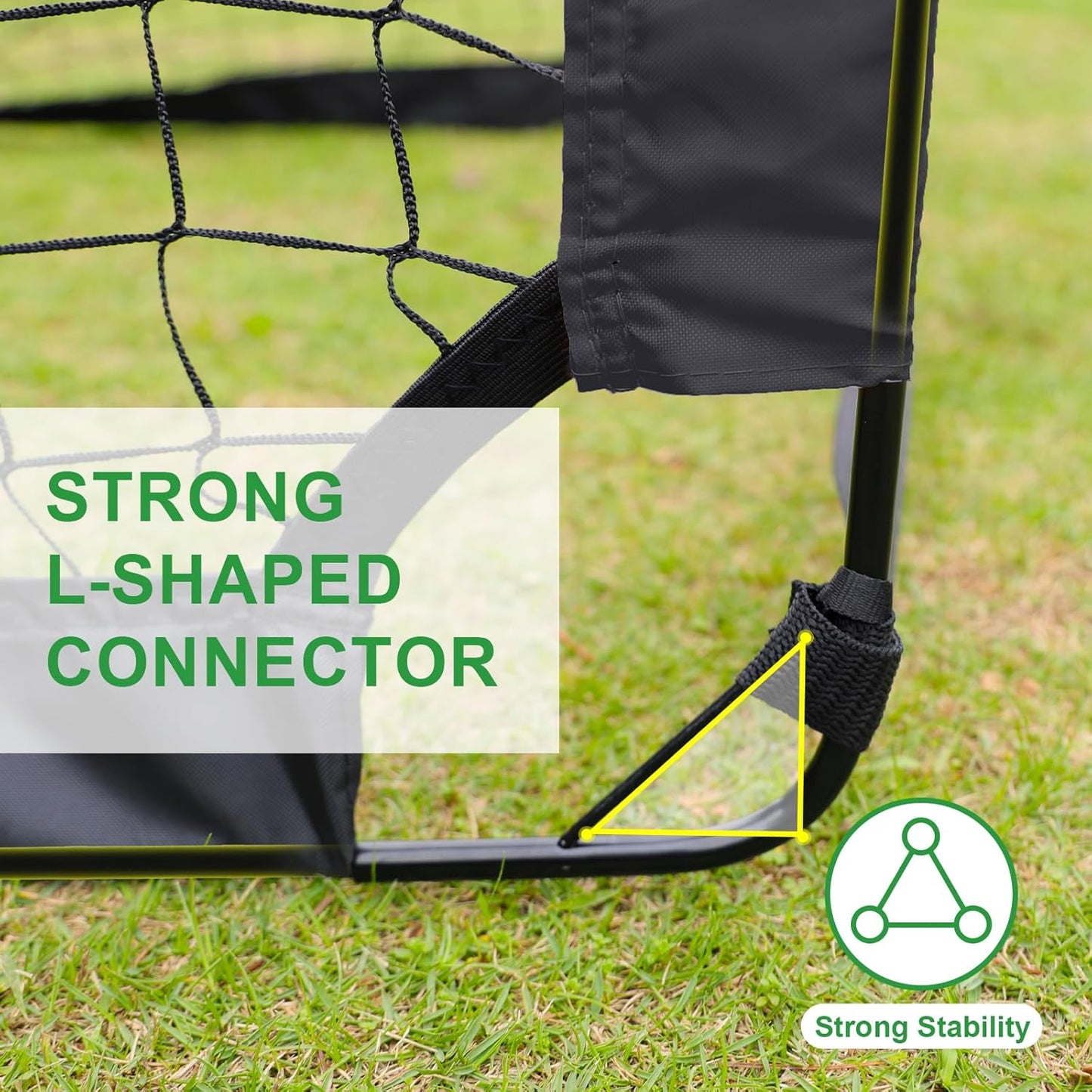 4'x3' Portable Soccer Goal for Kids,Soccer Goals Net for Backyard,Pop Up Soccer Goals with Carry Bag,Folding Soccer Goals for Youth Kids Outdoor/Indoor Games and Practices
