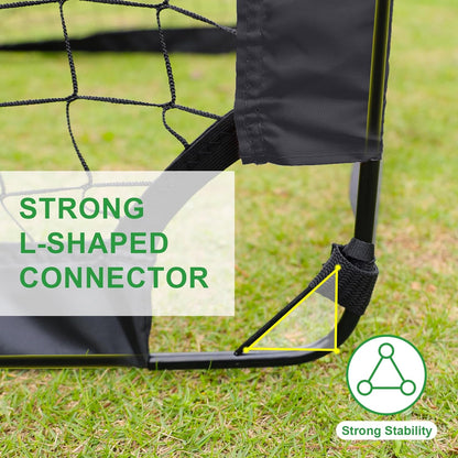 4'x3' Portable Soccer Goal for Kids,Soccer Goals Net for Backyard,Pop Up Soccer Goals with Carry Bag,Folding Soccer Goals for Youth Kids Outdoor/Indoor Games and Practices