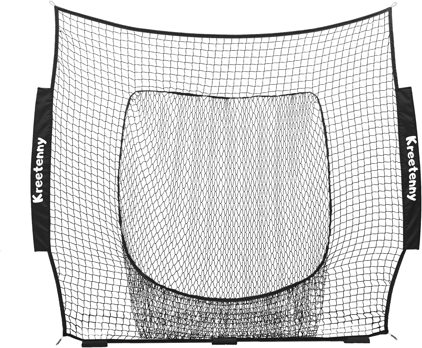 Baseball Replacement Net (NET ONLY),7'×7' Baseball Softball Practice Net,Portable Baseball Training Net for Hitting Batting Catching Pitching,Easy Setup Replacement Net (Without Support Frame)